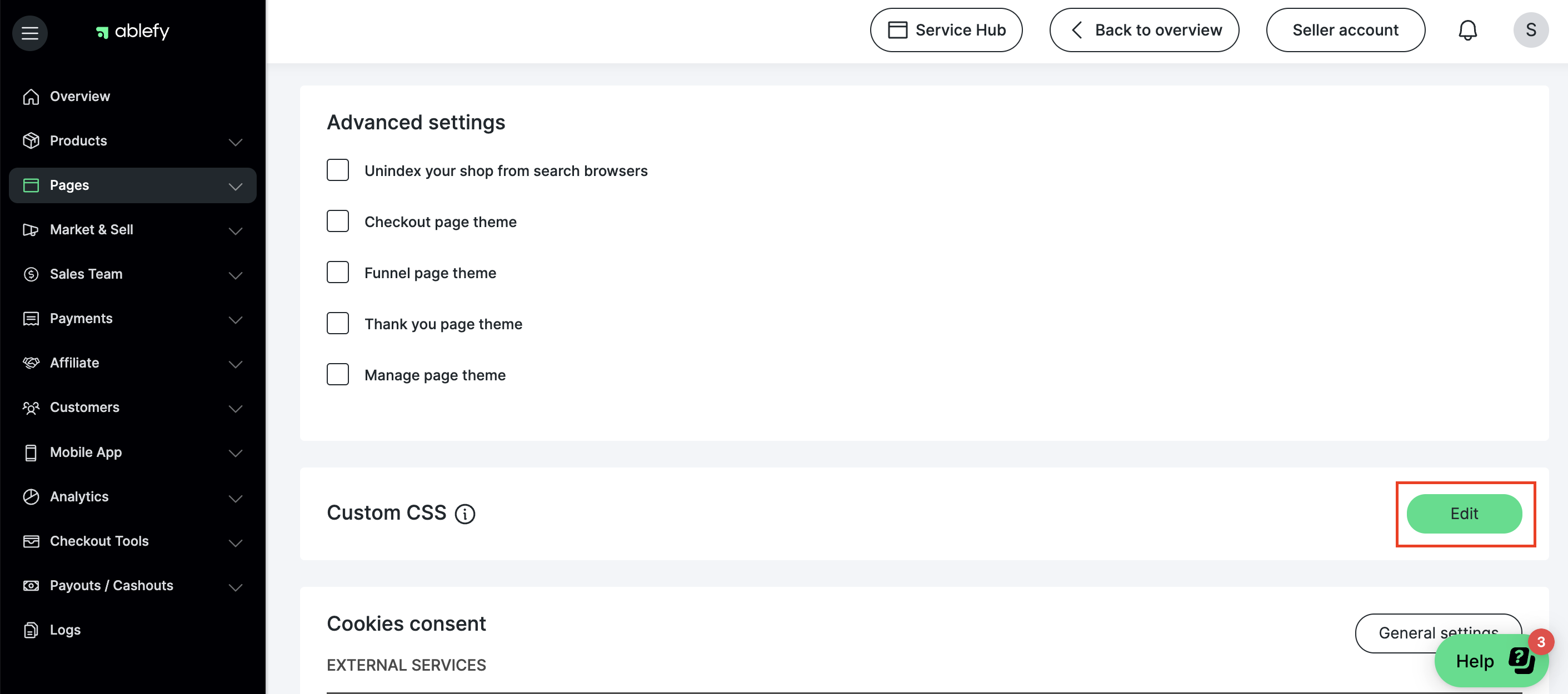 Custom CSS for Themes